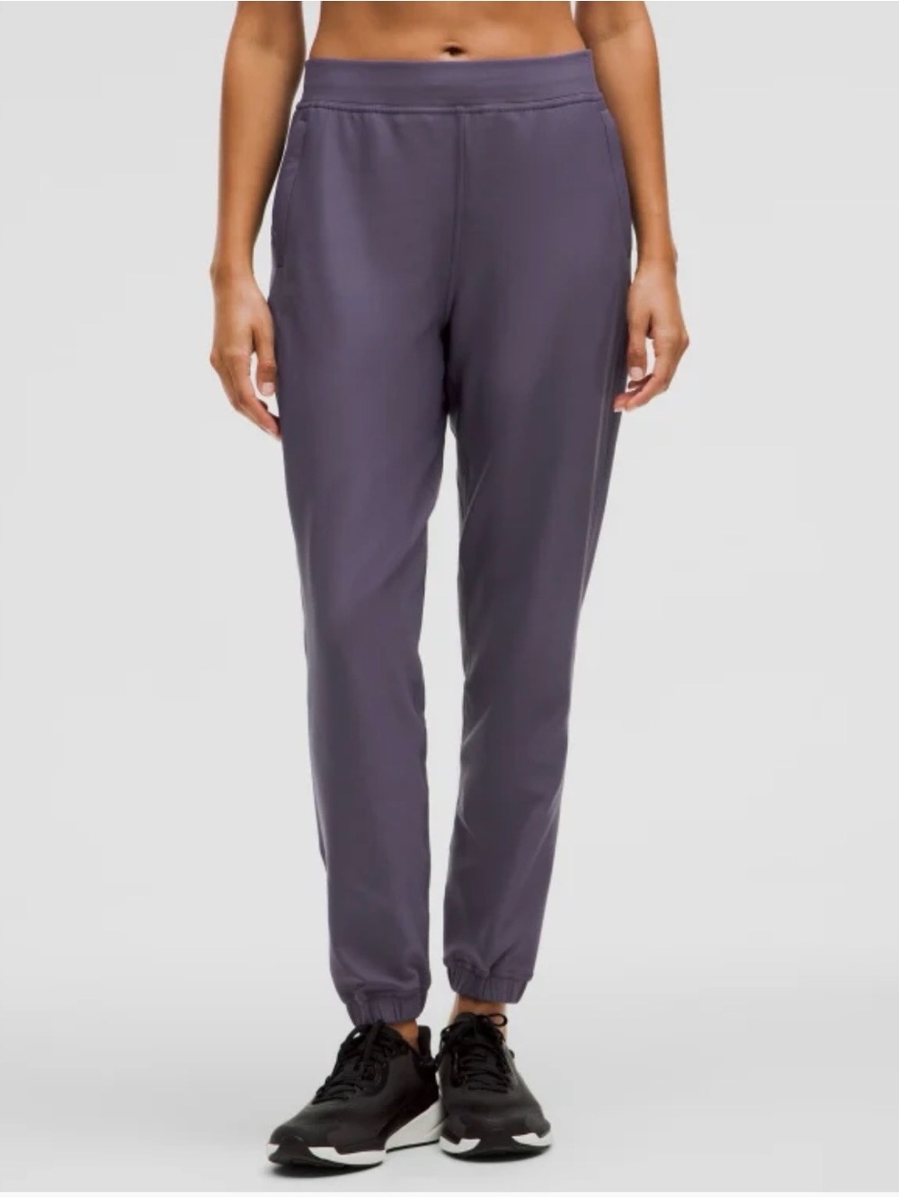 Lululemon athletica NWT Adapted State Fleece Joggers Pants Nightfall Purple sz 2